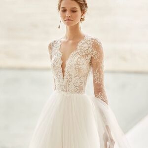 Elegant Lace White Dress